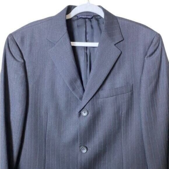 Banana Republic Modern‎ Mens Wool Blazer 42S Suit Jacket Made in Italy Formal - Picture 4 of 11